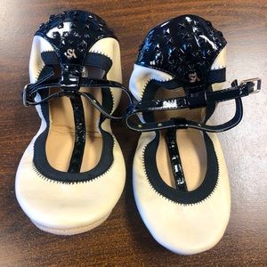 Yosi Samra foldable, leather ballet flats (7)